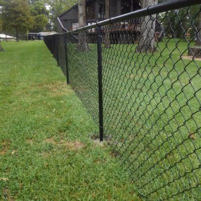 Black Vinyl Fence